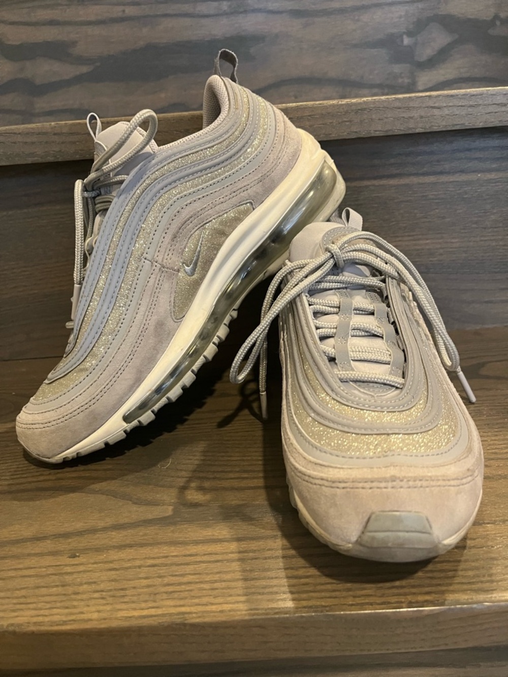 Nike Air Max 97 Sneaker in Wolf Grey Size 8.5